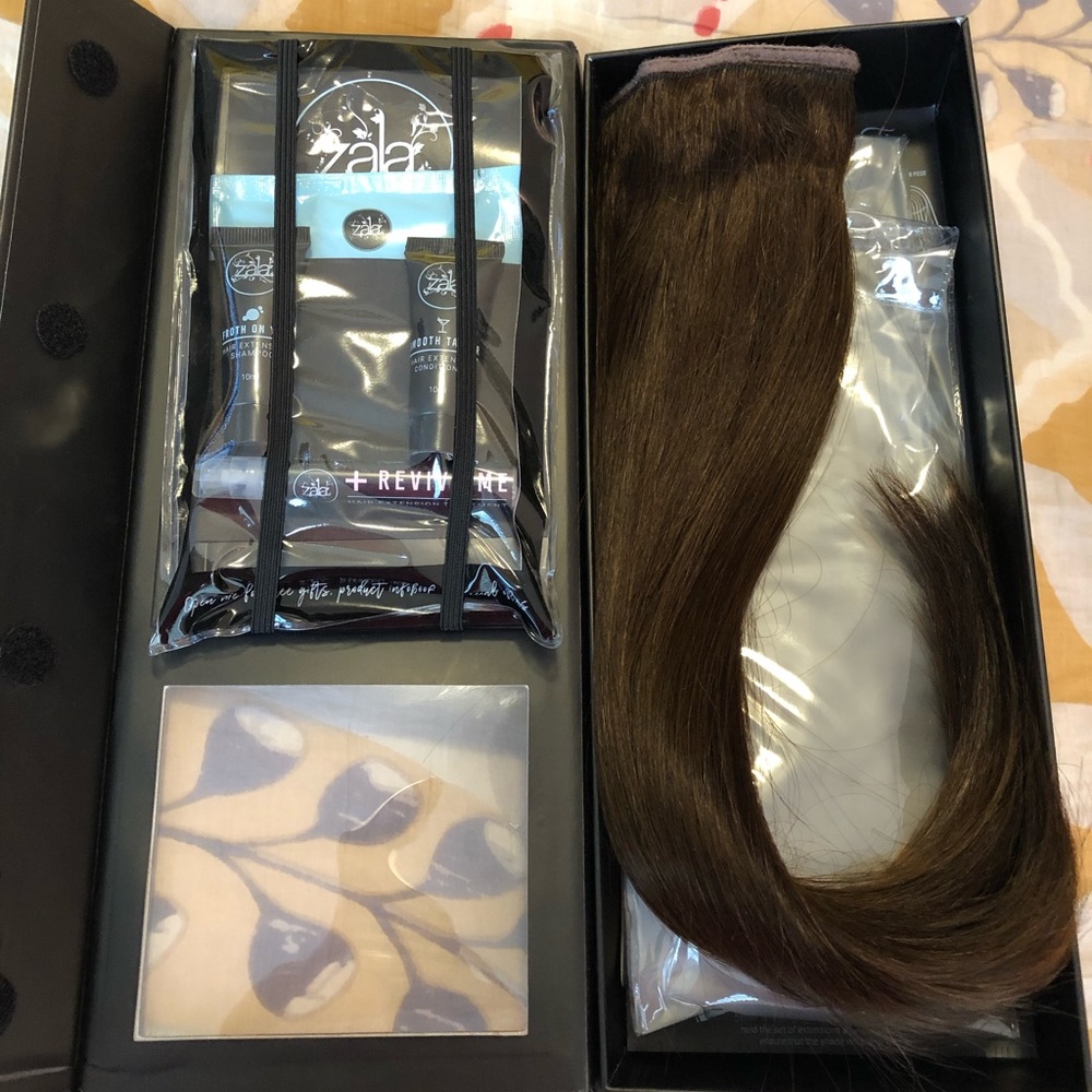 Clip in pony tail extension
